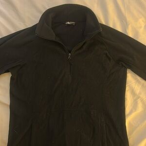 Black NorthFace Quarter-Zip